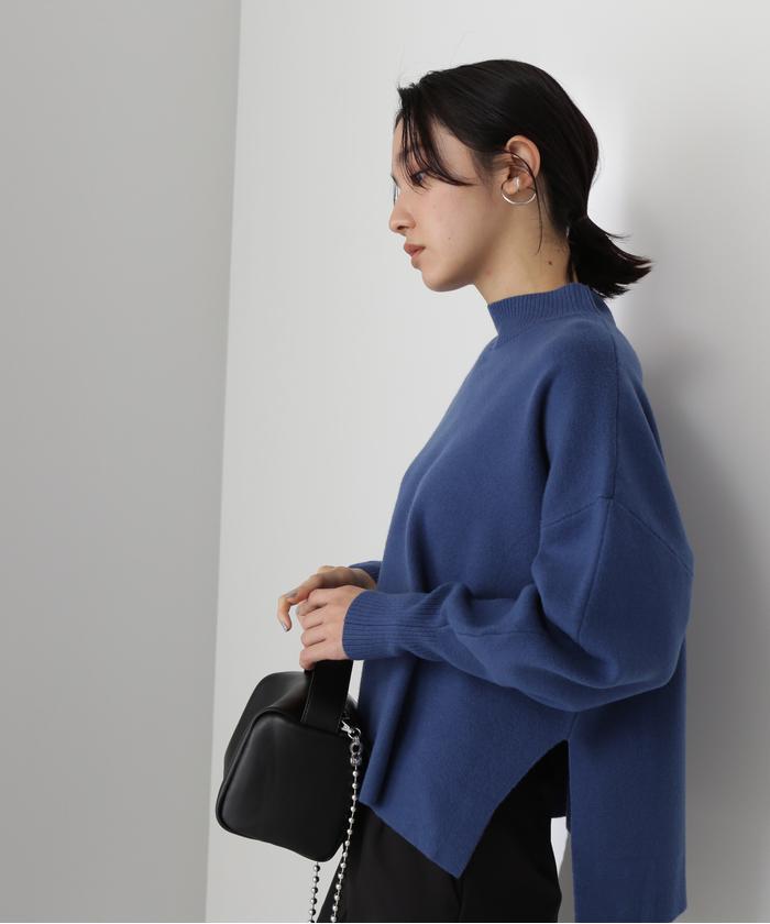 セール 10%OFF】ダブルジャガードボックスニット(504936739