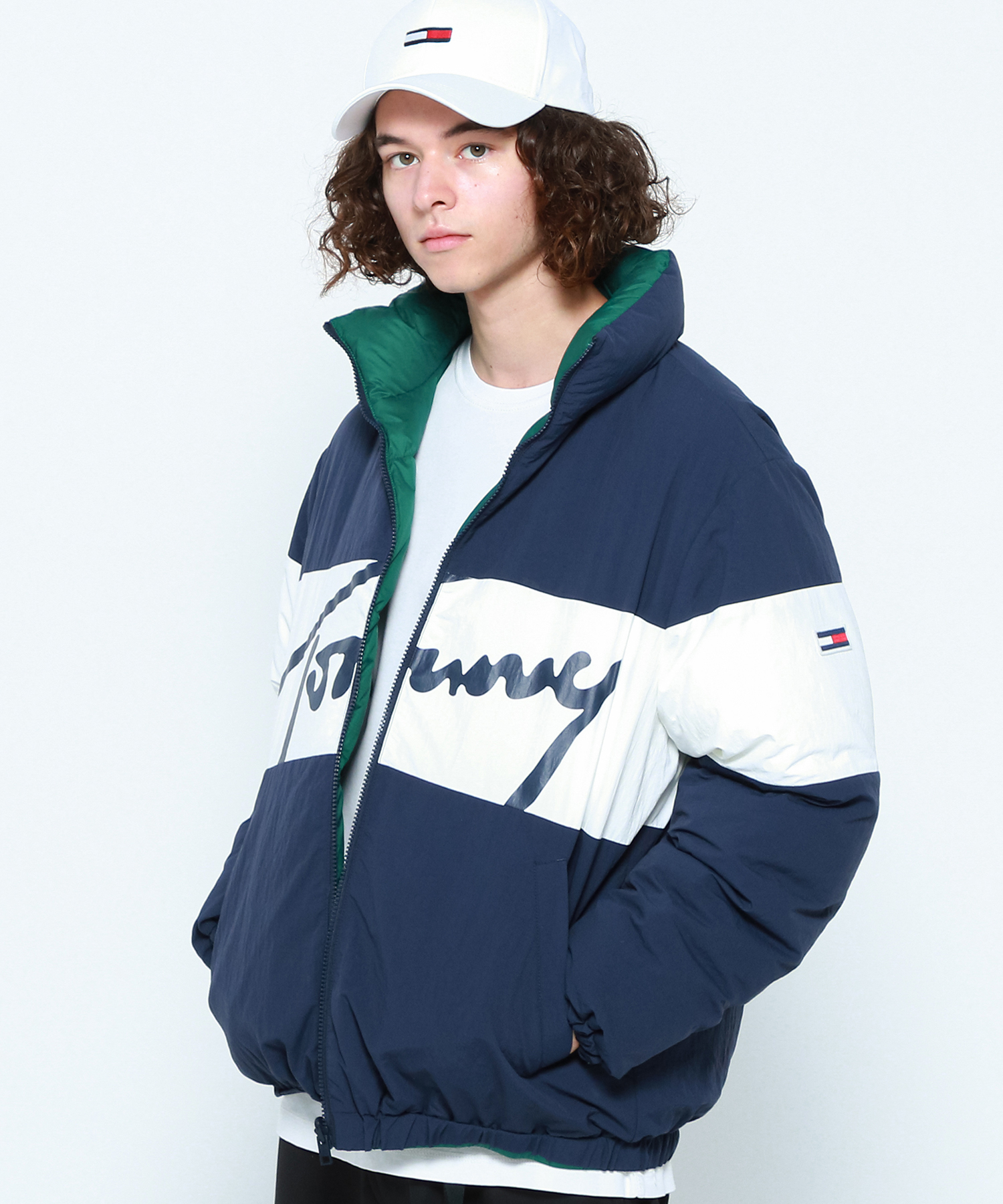 トミージーンズ 完売商品 リバーシブル tommy Lサイズ - alacantitv.com