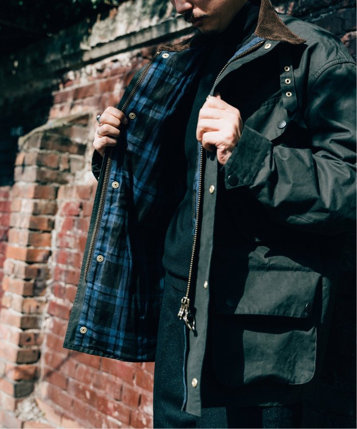 Barbour for MARKAWARE & EDIFICE】バブアー 別注 Short Riding Barbour for MARKAWARE & EDIFICE】バブアー 別注 Short Riding