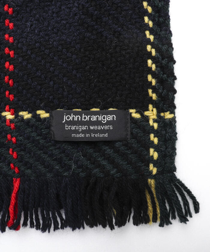 john branigan ウールマフラー アイルランド aranciato別注