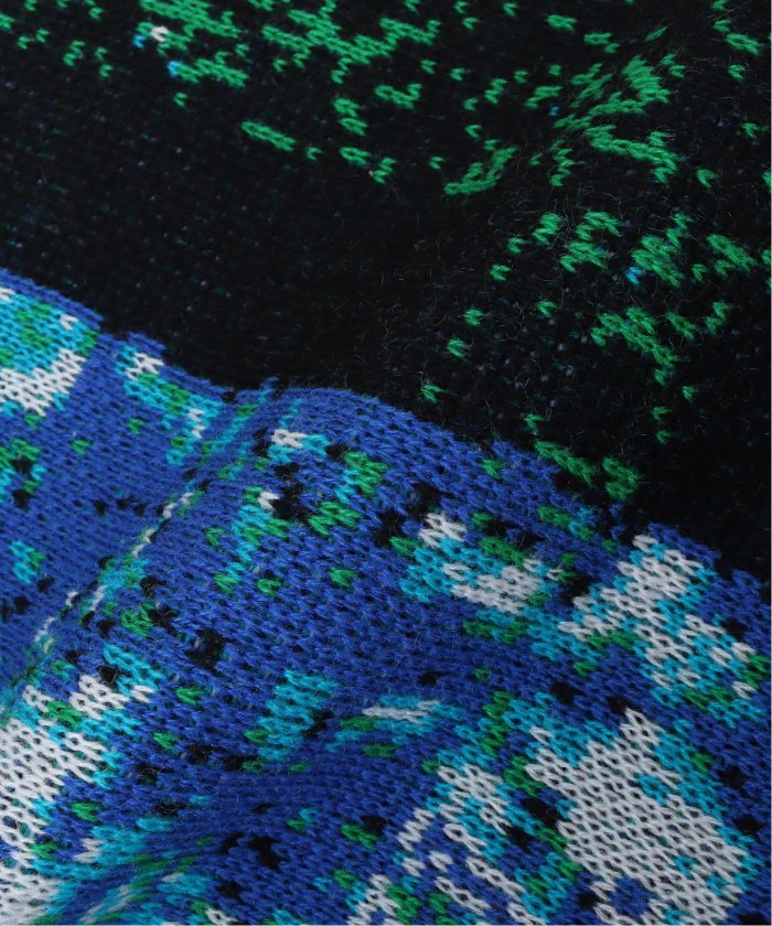 MONTMARTRE NEW YORK / モンマルトル ニューヨーク】BLUE OEIL SCARF