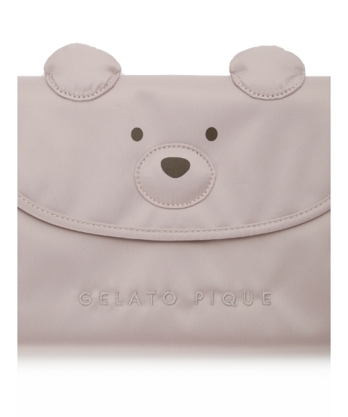 お歳暮 のし gelato pique ベアオムツポーチ&母子手帳ケースセット 母子手帳用品