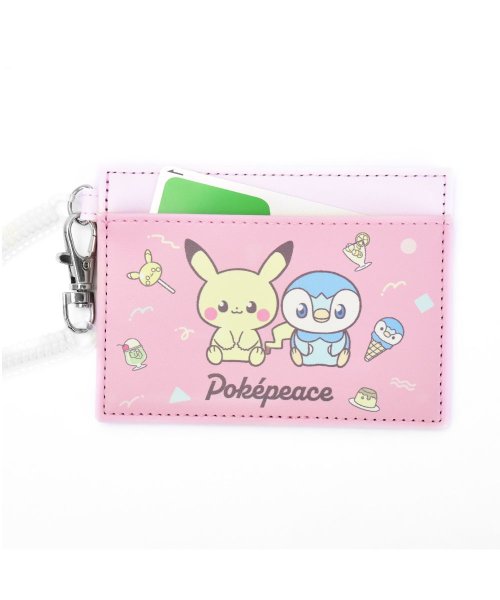 ポケットモンスター ポケモン パスケース 定期入れ カードケース 定期 入れ Icカード ピカチュウ カビゴン レディース 女子 合皮 コイルコード レディース ランナー Runner D Fashion