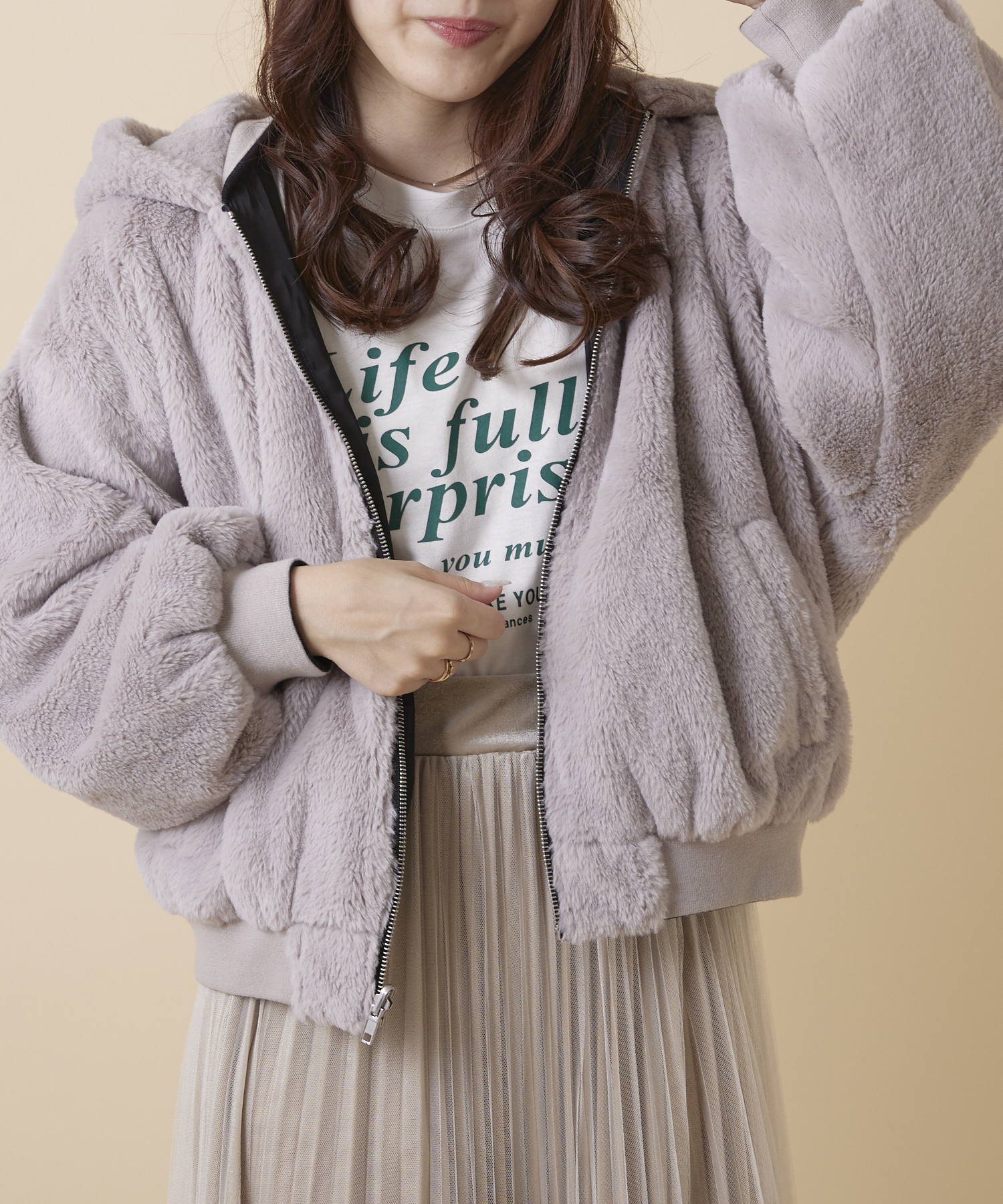 【お気にいる】 セール】MA1Xファーリバーシブルブルゾン(505061468 ジャケット・アウター