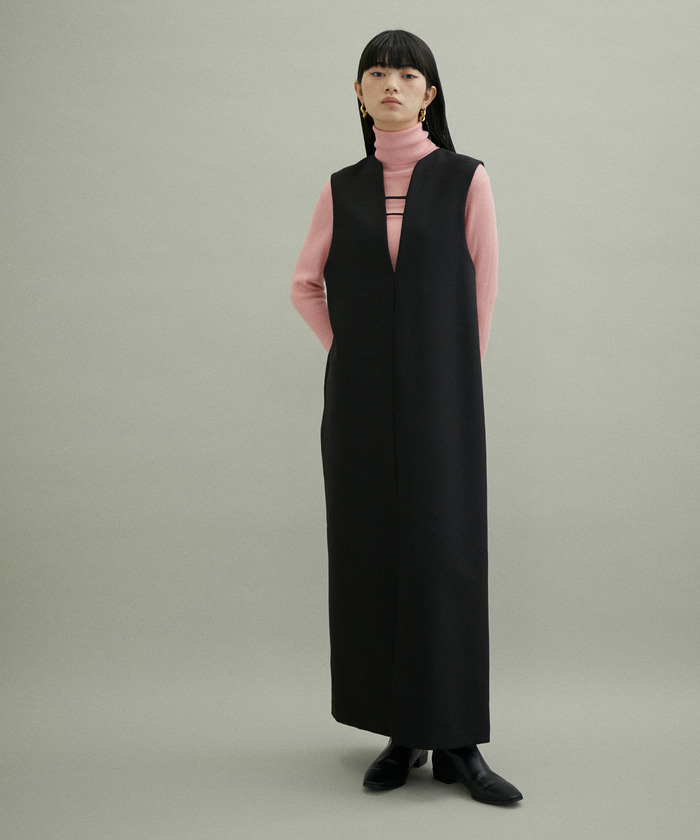 WEB限定(一部店舗展開あり)】2WAYキーネックジャンパースカート WEB限定(一部店舗展開あり)】2WAYキーネックジャンパースカート