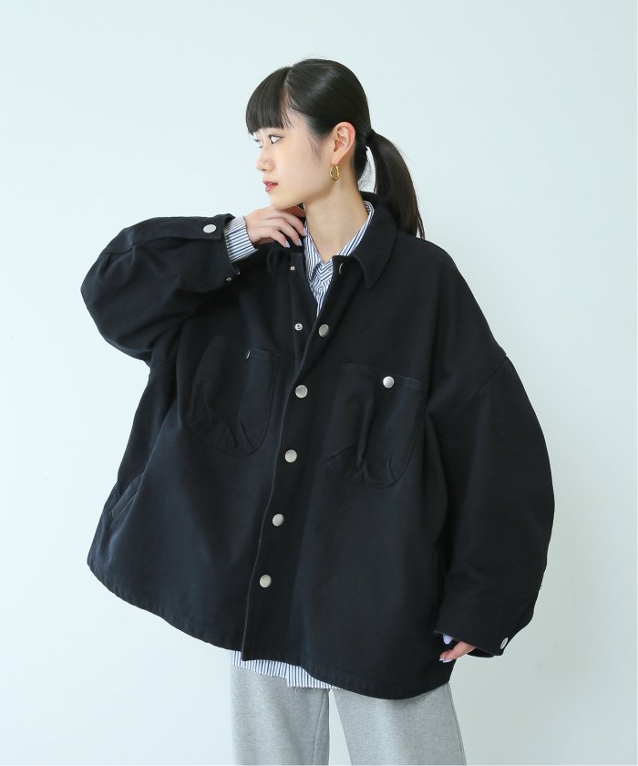 ジャケット・アウター FOLL wardrobe cocoon blouson FOLL / フォル】wardrobe cocoon blouson：ワードローブコクーン