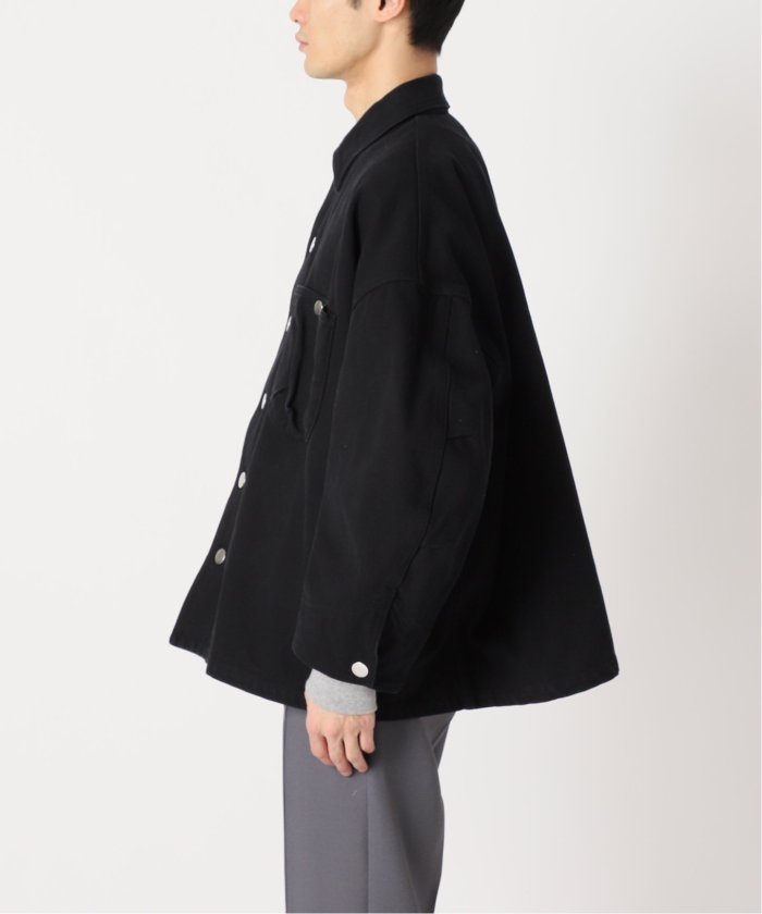 FOLL / フォル】wardrobe cocoon blouson：ワードローブコクーン