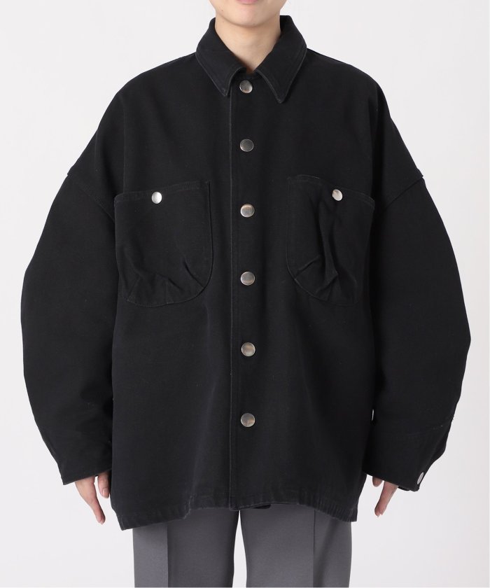 ジャケット・アウター FOLL wardrobe cocoon blouson FOLL / フォル】wardrobe cocoon blouson：ワードローブコクーン