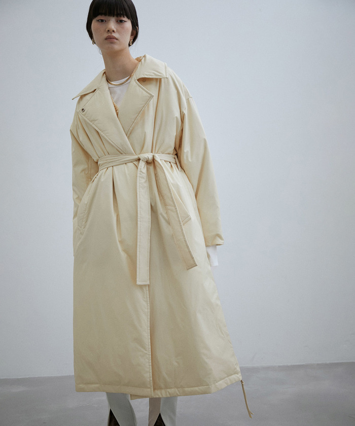 セール 60%OFF】【サステナブル】ALLIEDパファーラペルコート セール 60%OFF】【サステナブル】ALLIEDパファーラペルコート