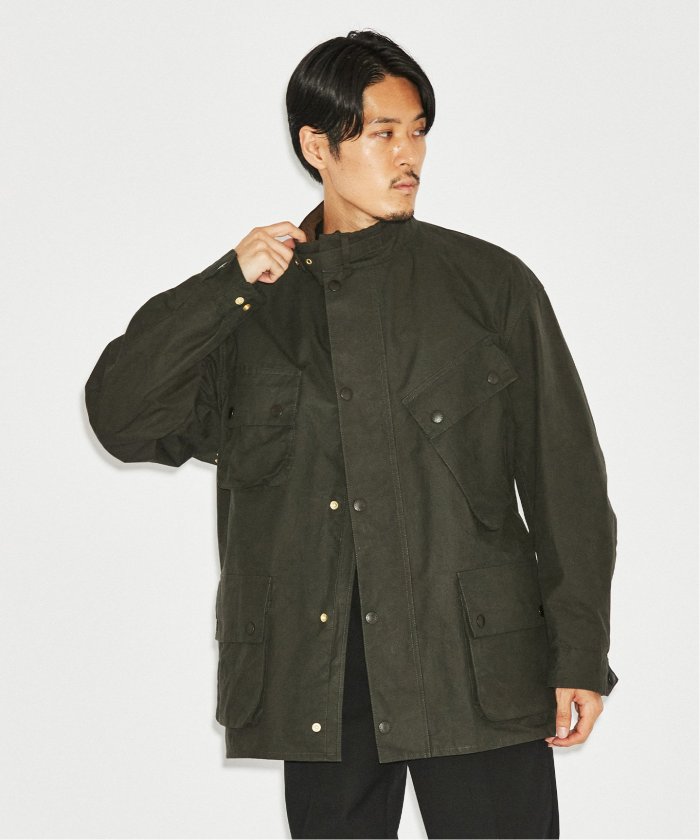 Barbour for MARKAWARE & EDIFICE】バブアー 別注 Short Riding Coat 