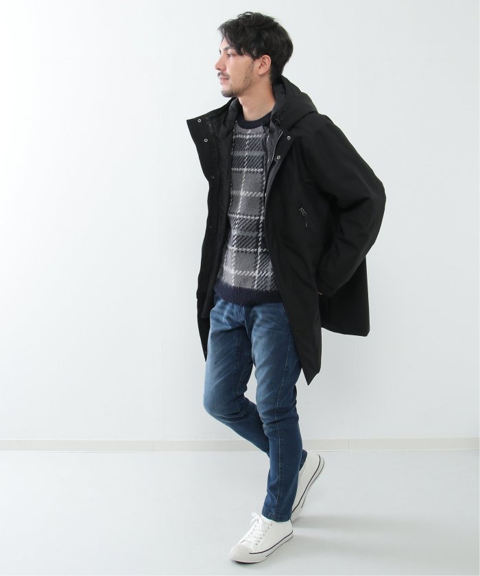 撥水 ダンスキン ロングジャケット ロングコート DUNSKIN