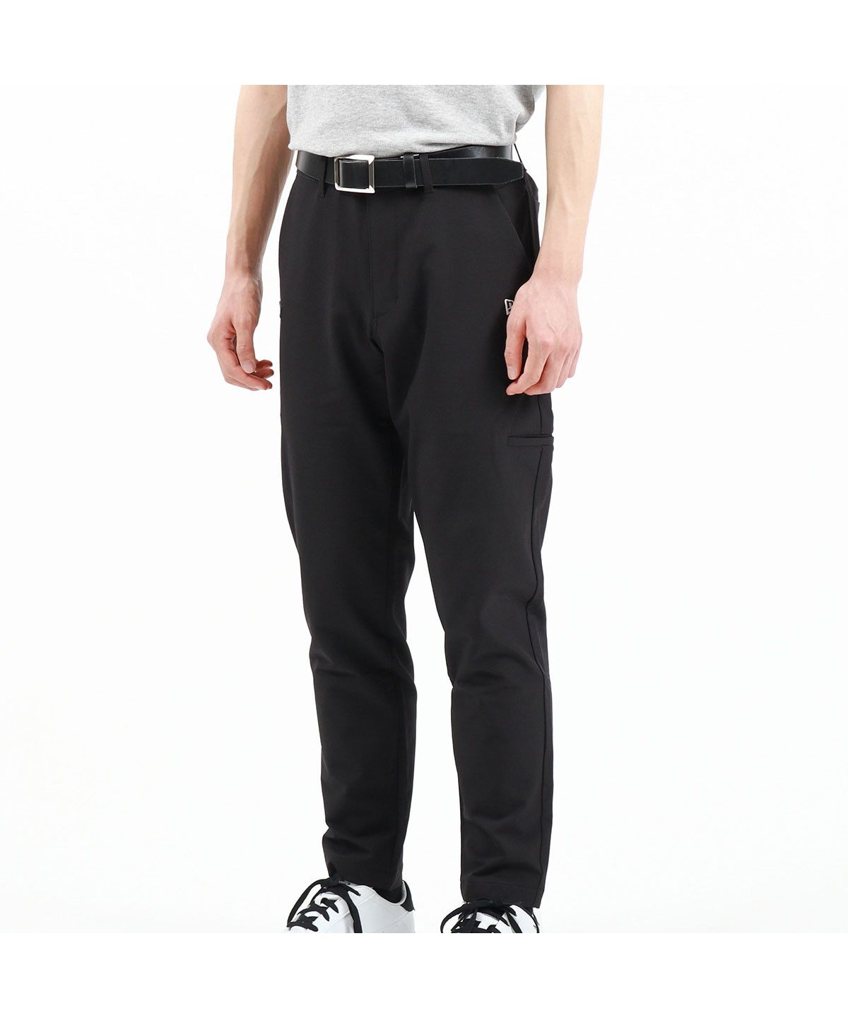 nairo ナイロ ウエストベルトテーパードパンツ S ブラック パンツ ズボン PANTS – nairo