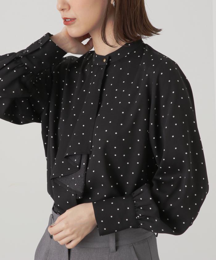 期間限定 N.Natural Beauty Basic ボウタイ風とろみブラウス N.（N. Natural Beauty Basic）（エヌエヌナチュラル