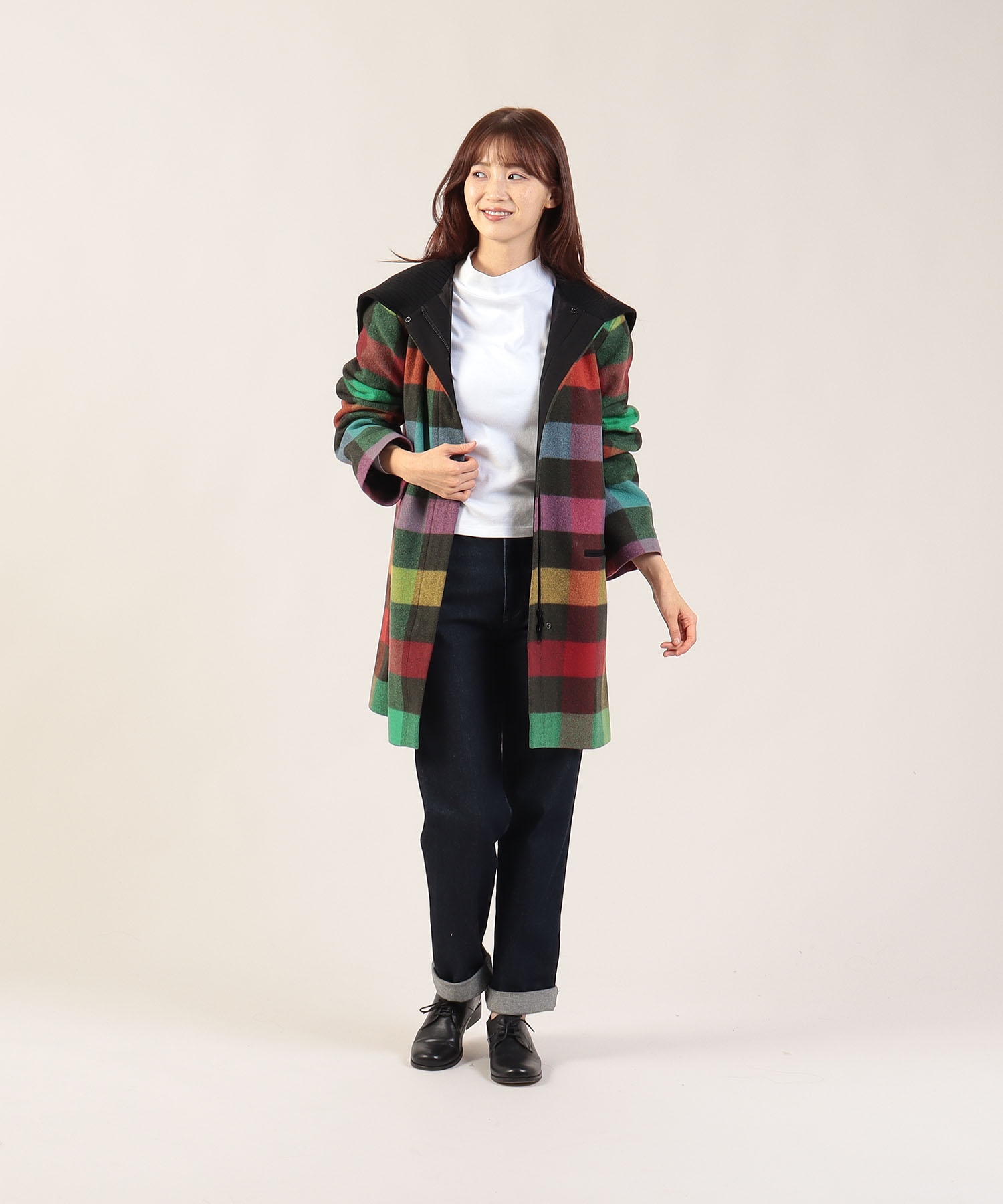 完売品/タグ付き/未使用新品】アニエスベー CAM9 MANTEAU コート-