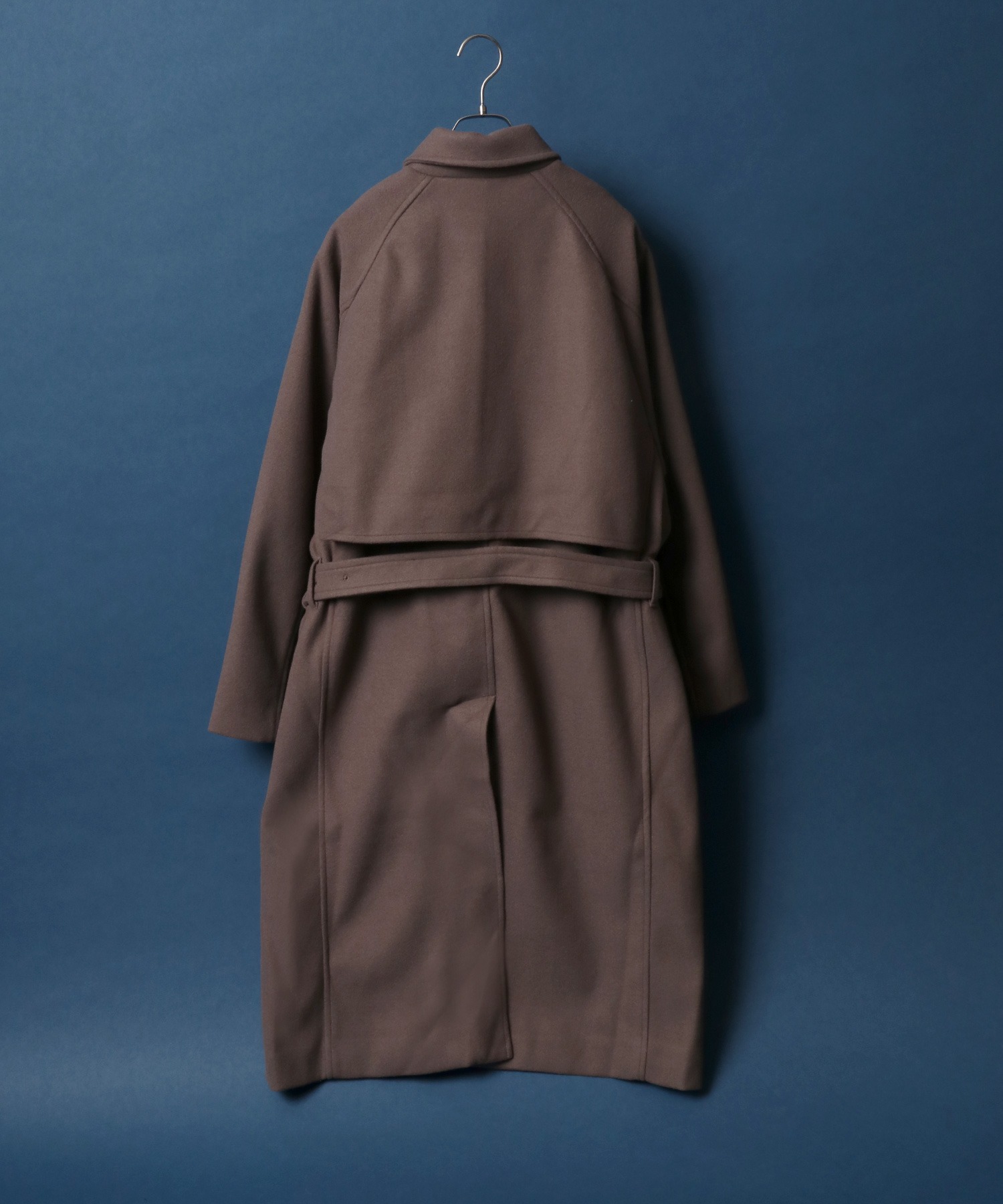 クーポン】【ANPAS】Melton Oversize Trench Coat Coat/ANPAS メルトン