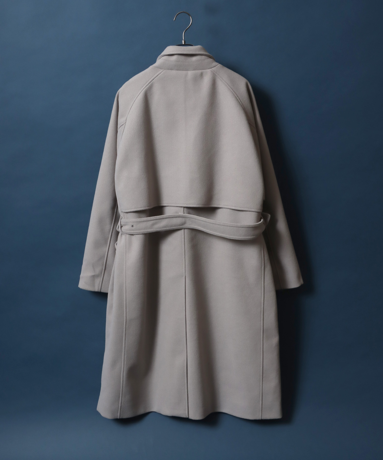 クーポン】【ANPAS】Melton Oversize Trench Coat Coat/ANPAS メルトン