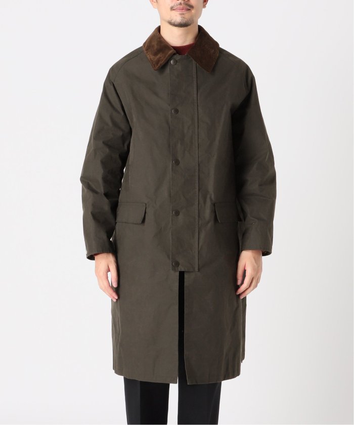 美品 barbour バーレー burghley バブアー 40