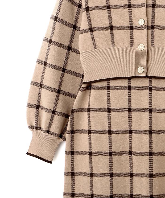 CYCLASシクラス 22S/S チェックジャガードセットアップ CYCLASシクラス 22S/S チェックジャガードセットアップ