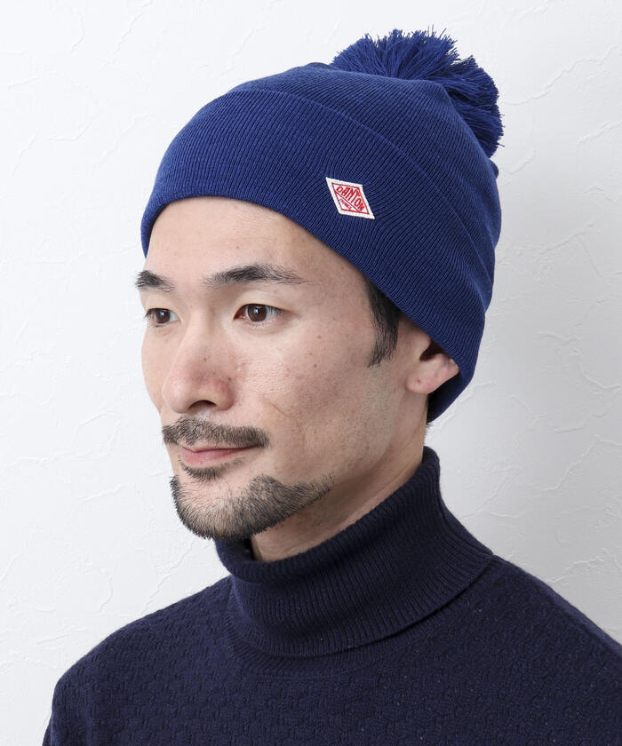 セール 30%OFF】【DANTON/ダントン】PON KNIT CAP ニット帽 ユニ