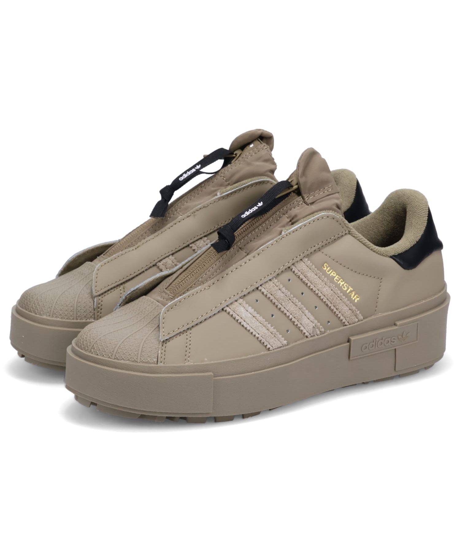 23,5adidas SUPERSTAR BONEGA  厚底スニーカー