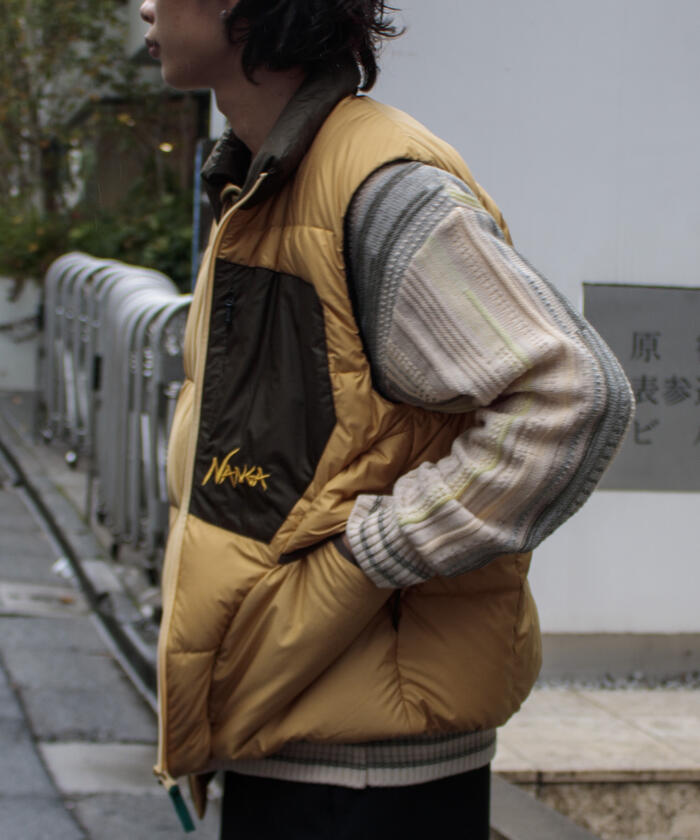 NANGA/ナンガ】MAZENO RIDGE VEST マゼノリッジ ダウンベスト