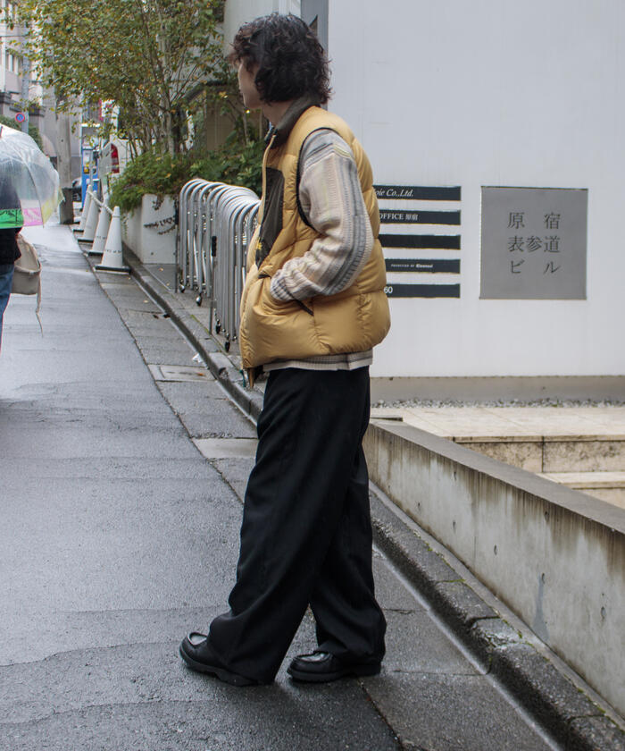 NANGA MAZENO RIDGE VEST ネイビー　L ダウンベスト NANGA/ナンガ】MAZENO RIDGE VEST マゼノリッジ ダウンベスト