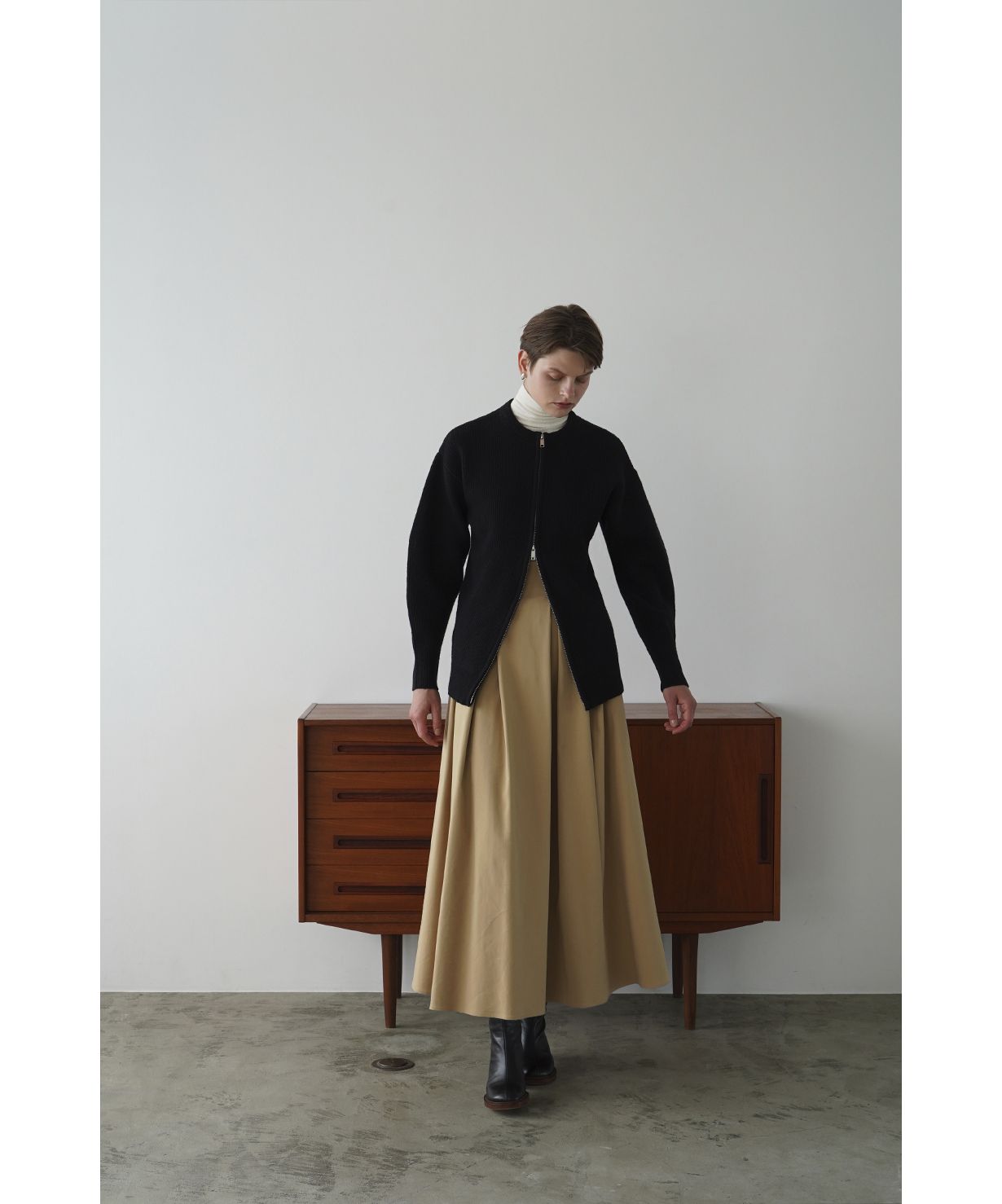 セール 40%OFF】HIGH WAIST VOLUME MAXI SKIRT(505065587) | クラネ