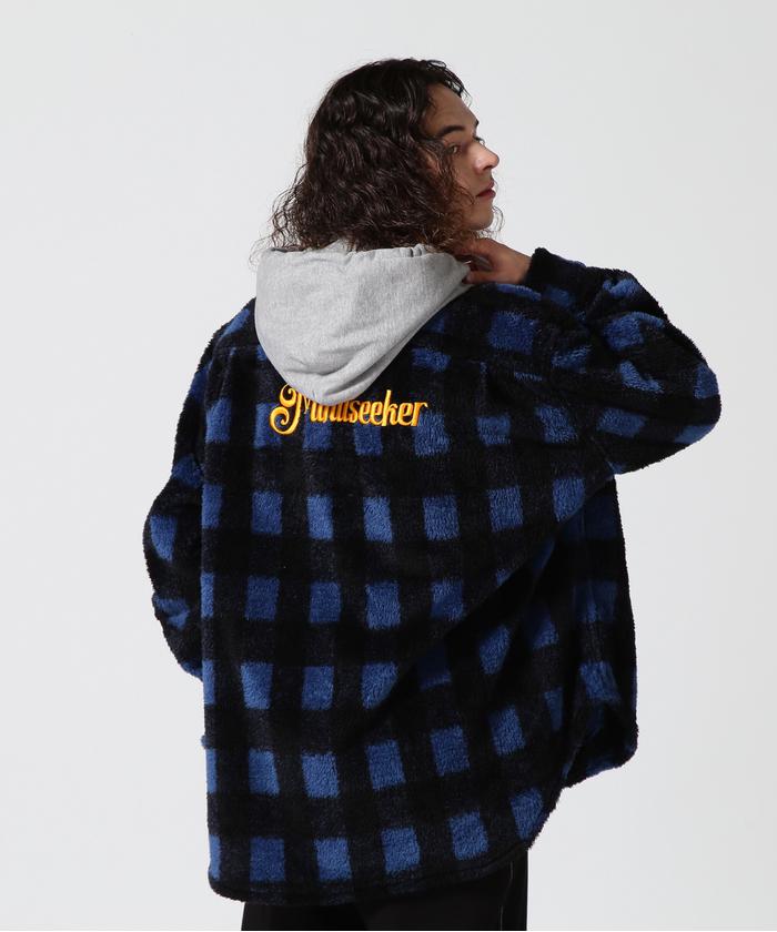 mindseeker/マインドシーカー/Exclusive Fleece Hood Shirt/別注
