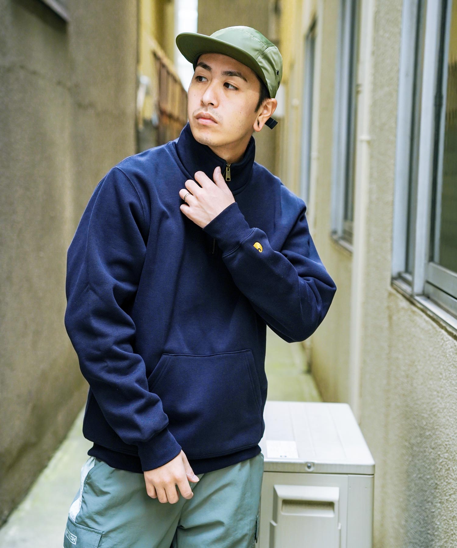 Carhartt WIP(カーハート ワークインプログレス) CHASE ハーフジップ