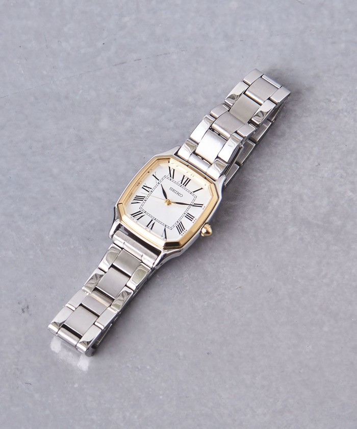 別注】<SEIKO>スクエア メタル 時計(505073828 別注】<SEIKO>スクエア メタル 時計(505073828