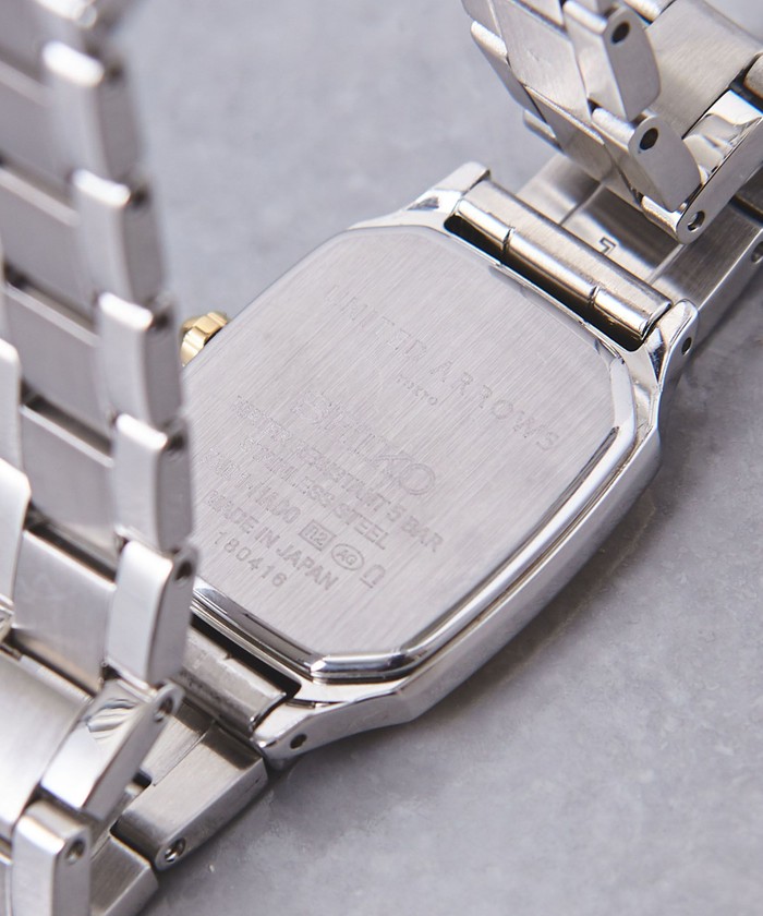 別注】<SEIKO>スクエア メタル 時計(505073828 別注】<SEIKO>スクエア メタル 時計(505073828