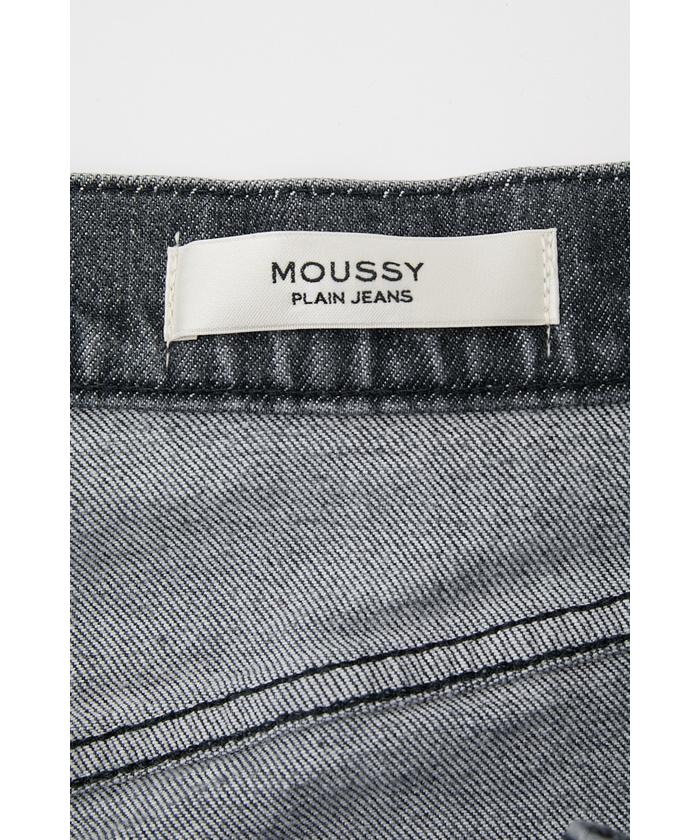 セール】PLAIN JEANS BLK STRAIGHT SLIM(505076222) | マウジー(moussy