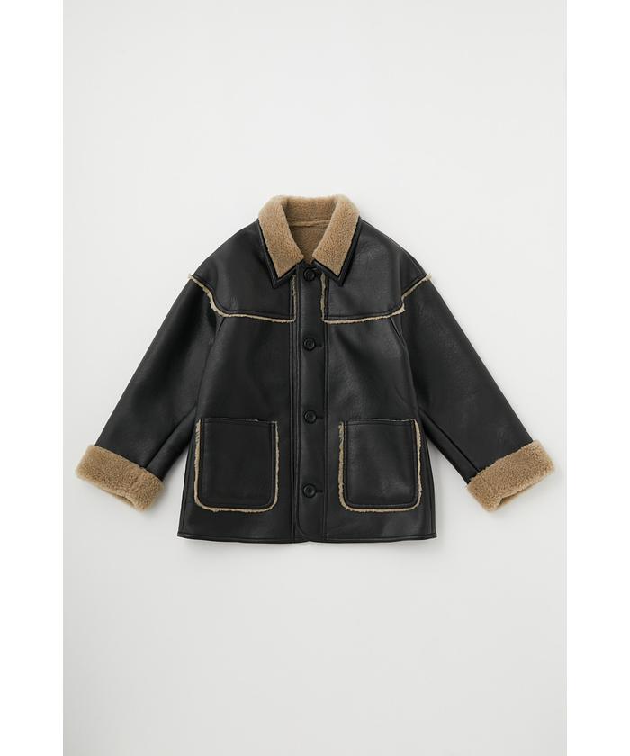 MOUSSY マウジー BONDING BAL COLLAR ジャケット BONDING BAL COLLAR ジャケット(505076224) | マウジー(moussy