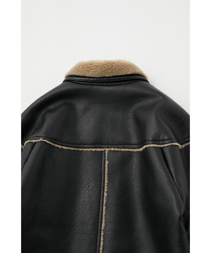 MOUSSY マウジー BONDING BAL COLLAR ジャケット BONDING BAL COLLAR ジャケット(505076224) | マウジー(moussy