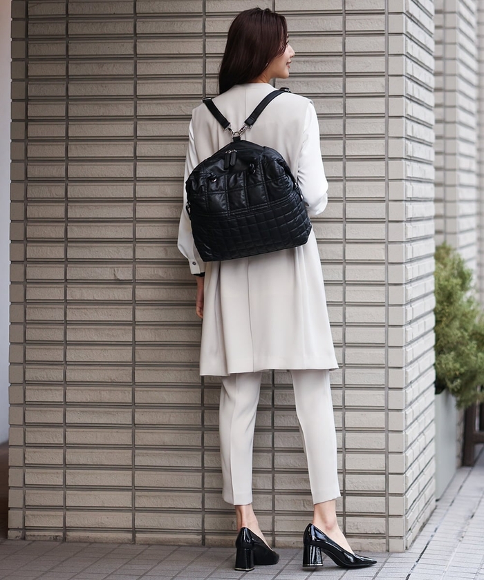 セール 40%OFF】【3WAY】キルティングデザイントートバッグ