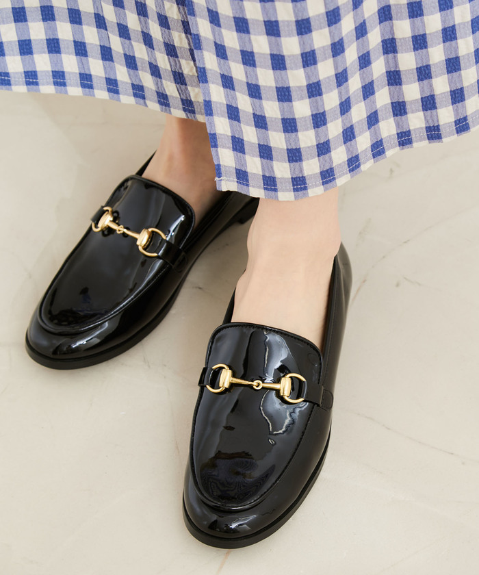 【追跡あり!】ALDO レザー ビット ローファー ☆ 上品なお洒落に 楽天市場】ゴールドのスクエアチェーンがお洒落な型押し