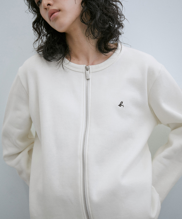 agnes b. pour ADAM ET ROPE'】CARDIGAN CLASSIQUE ZIP(505078552