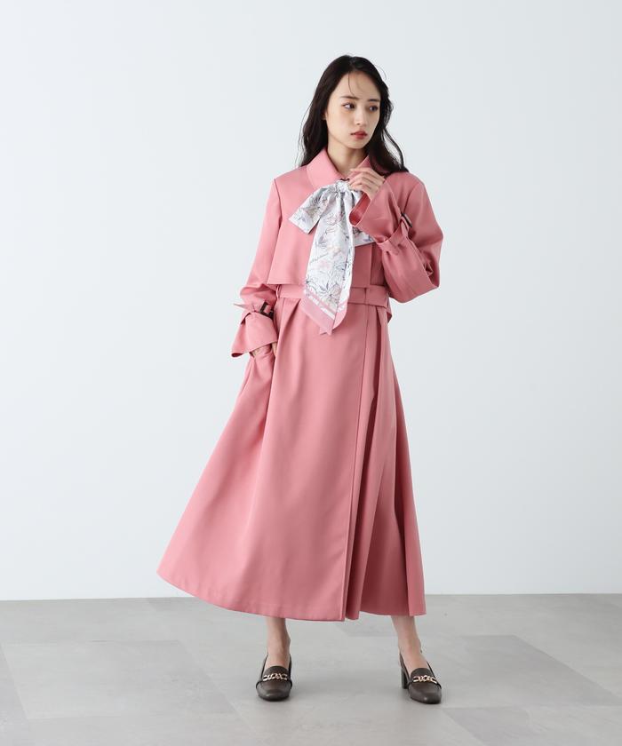 セール 60%OFF】スカーフ付トレンチコート WEB限定カラー