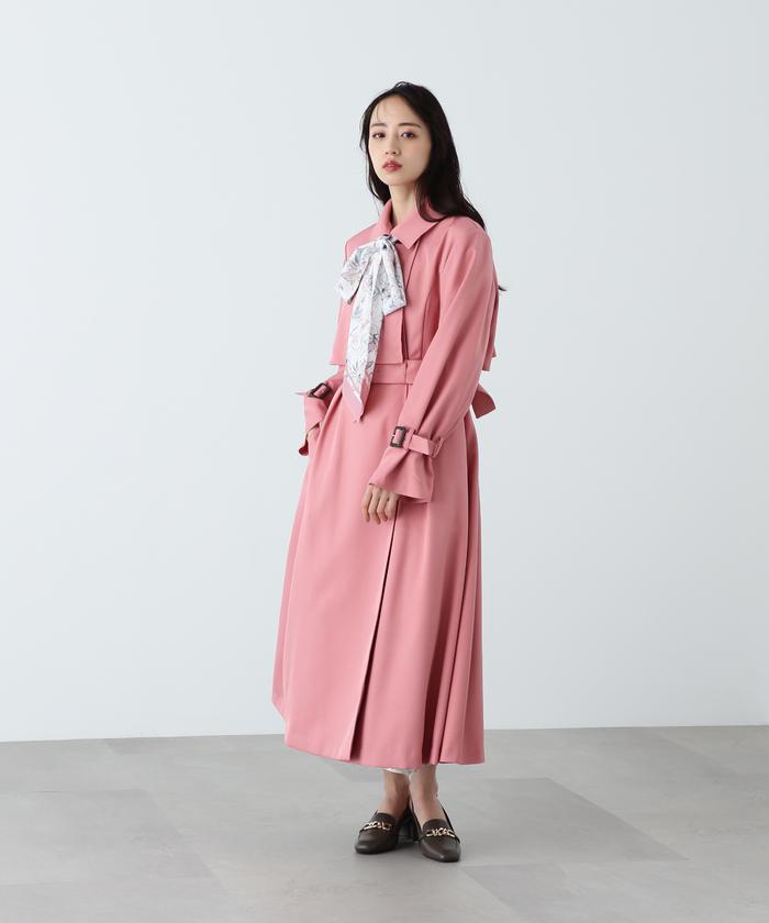 セール 60%OFF】スカーフ付トレンチコート WEB限定カラー
