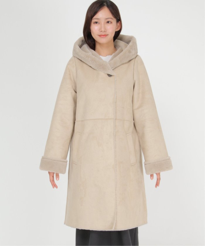 フェイクムートンコート(504714336) | イッカ(ikka) - d fashion フェイクムートンコート(504714336) | イッカ(ikka) - d fashion