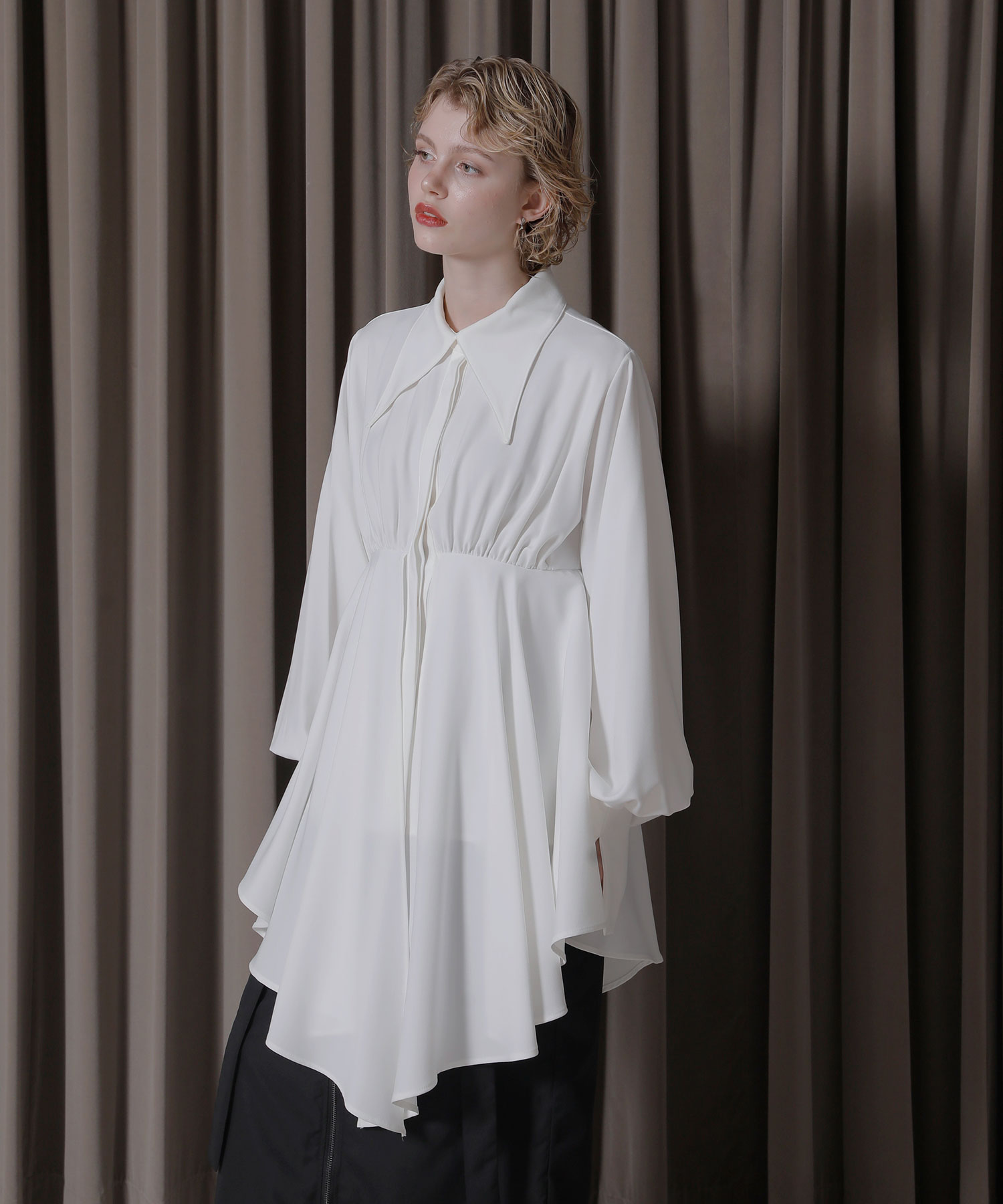 MIELIINVARIANT ミエリ ロングシャツ rienda resexxy MIELIINVARIANT ミエリ ロングシャツ rienda resexxyの通販 by
