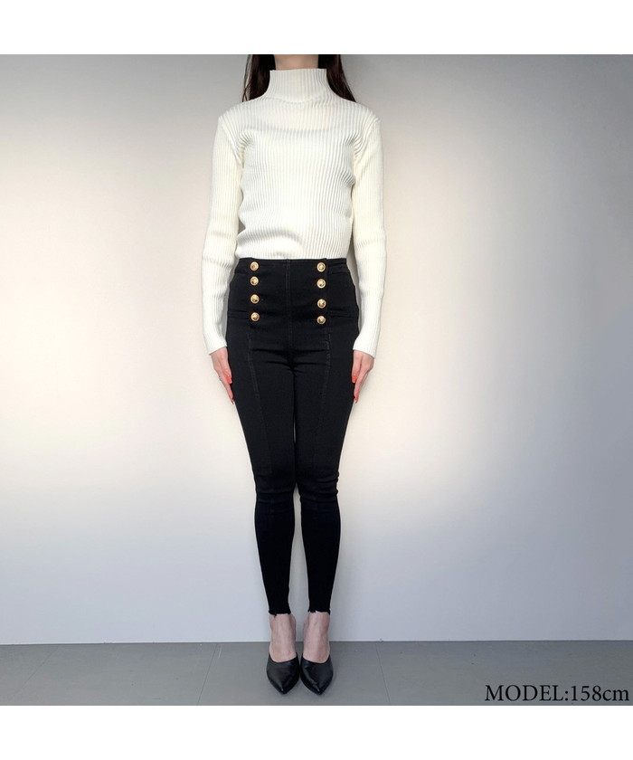 DOLCE & GABBANA キムハイウエストカティハンツ 【関税込】 マルチカラーのウィメンズ KIM DOLCE&GABBANA High-waisted