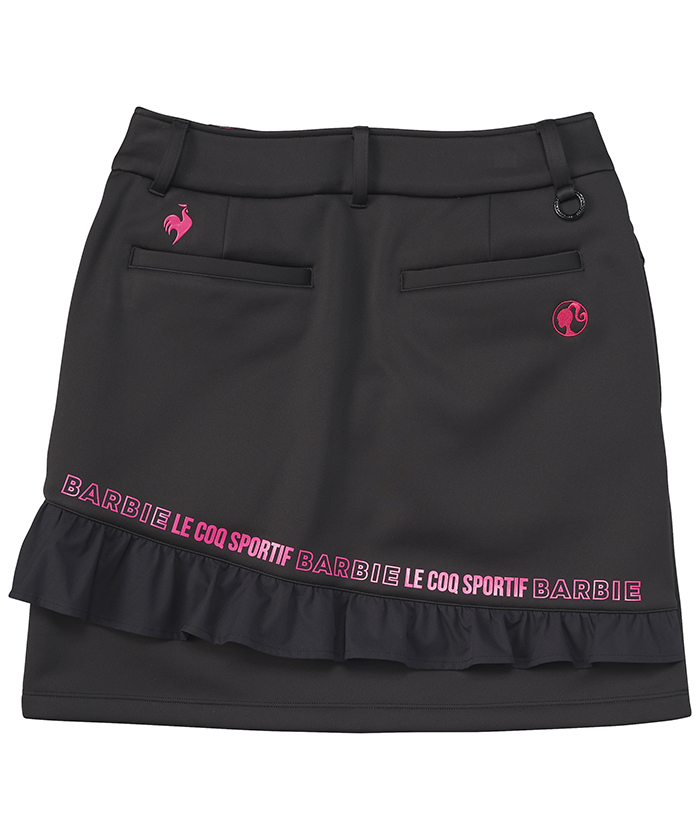 Barbie(TM)×le coq sportif】バービー 裏起毛フリルスカート Barbie(TM)×le coq sportif】バービー 裏起毛フリルスカート