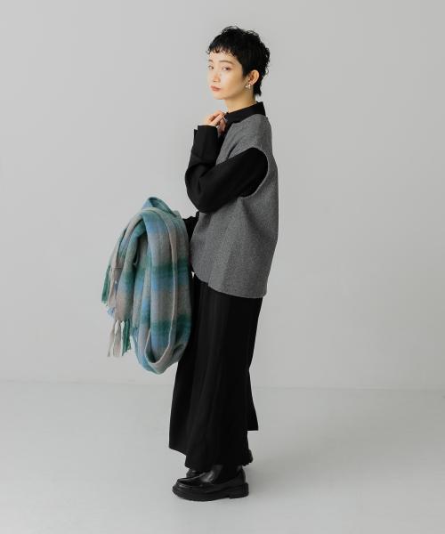 セール 40%OFF】キーネックベストセットワンピース(505084695