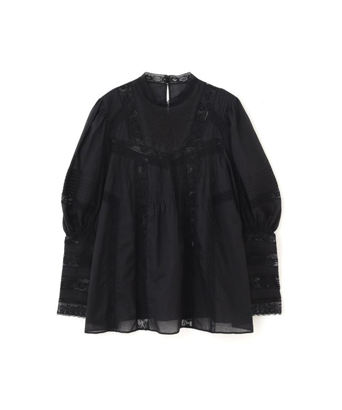 セール 60%OFF】レースピンタックブラウス(505086237) | ジル