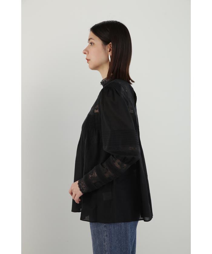 セール 60%OFF】レースピンタックブラウス(505086237) | ジル