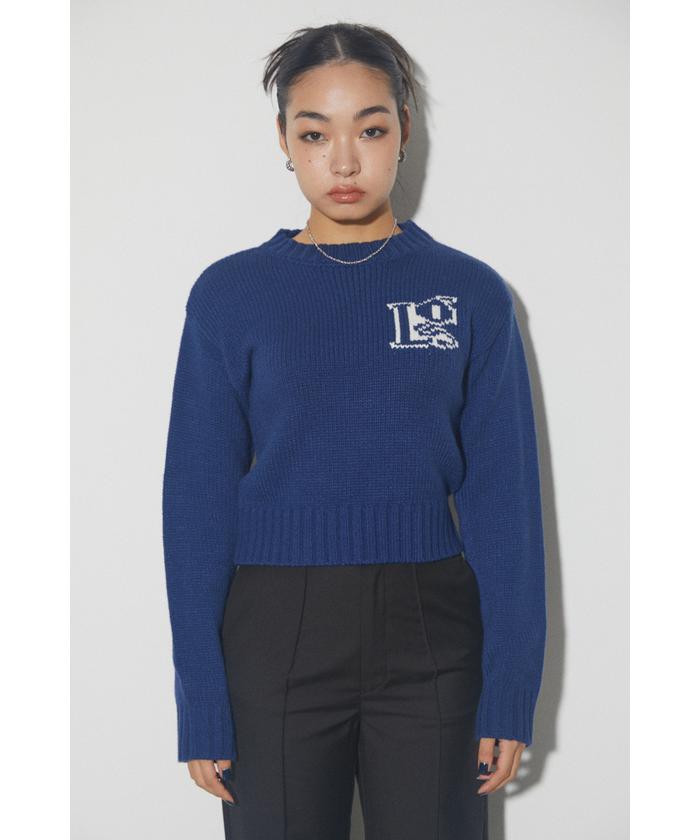 セール 30%OFF】INITIAL COMPACT KNIT(505086196