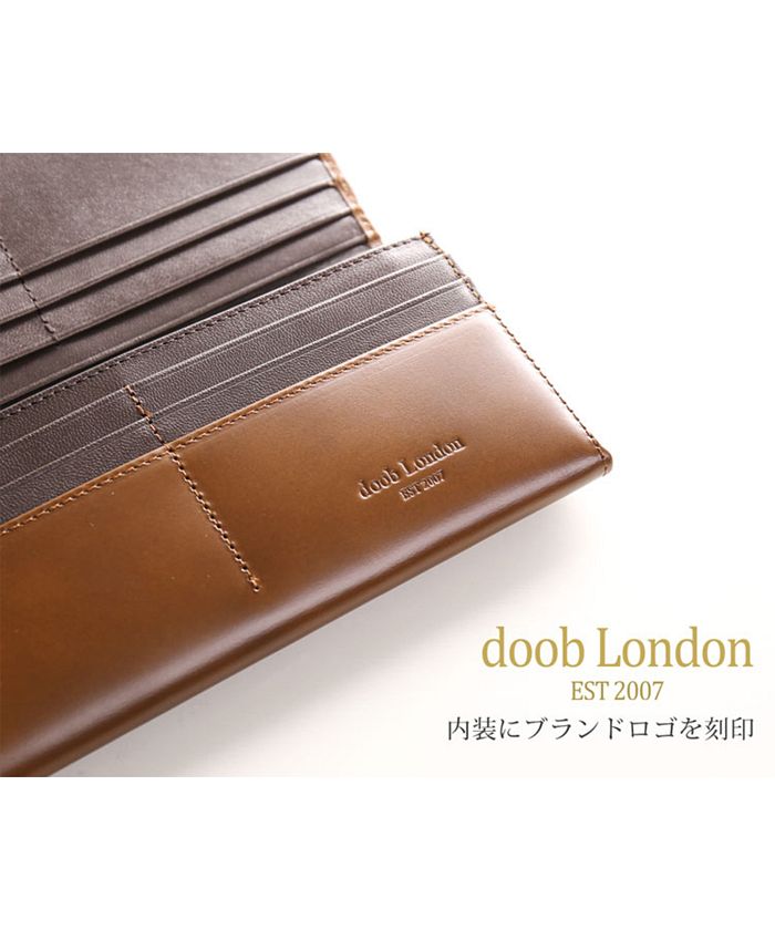 doob London コードバン 長財布 ブランド 束入 doob London コードバン コンパクト 長財布 メンズ ラウンド