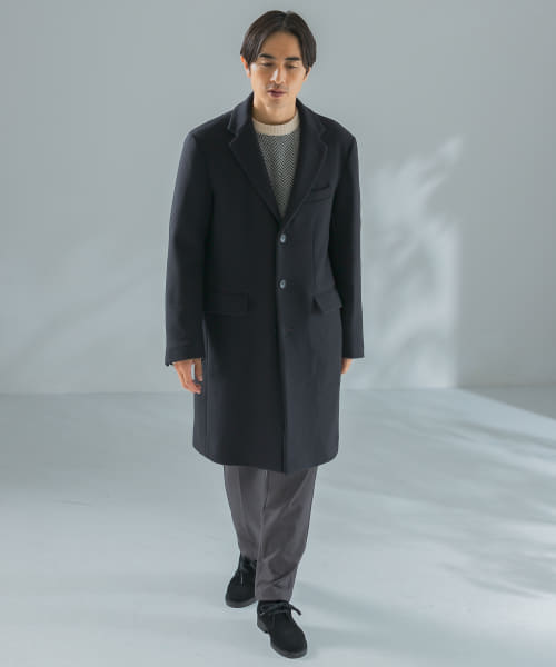 定価63,800円　MIHARA YASUHIRO　チェスターコート MIHARAYASUHIRO - 【新品】MIHARA YASUHIRO デザインコート 48 M