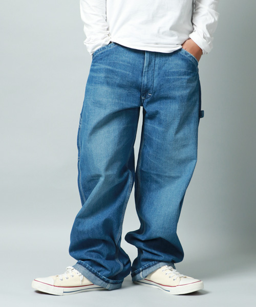 LEE LM7288 DENIM PAINTER PANTS 深瀬着用 Lee リー ペインターパンツ PAINTER PANTS DUNGAREES ダンガリー